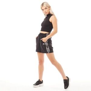 adidas Originals x DANIELLE CATHARI Firebird Shorts Sizes 8-14 Black RRP £60 