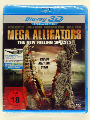 Mega Alligators - The new Killing Species 3D - Horror, Krokodile, Sümpfe, FSK 18