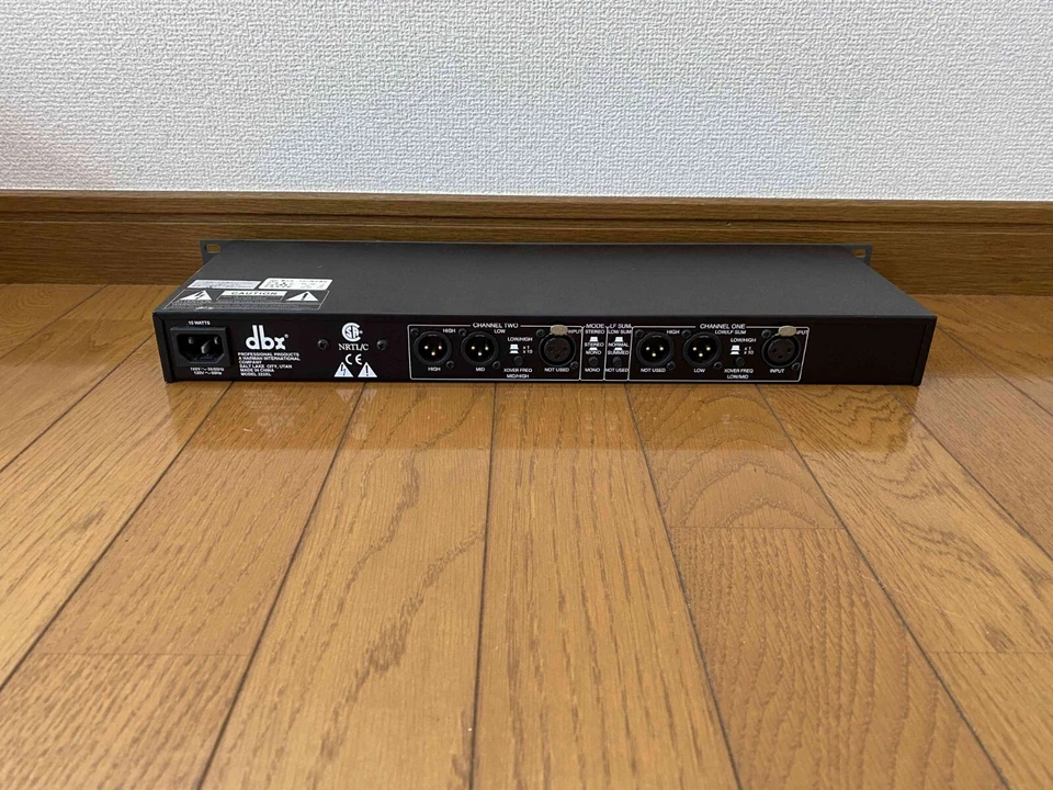 DBX 223XL Stereo 2-Way/Mono 3-Way Crossover Rack Mountable Tested Working - Image 4 of 4