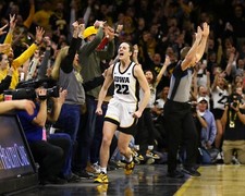 16x20 Photo CAITLIN CLARK Iowa Hawkeyes Basketball NCAA All Time Leading Scorer