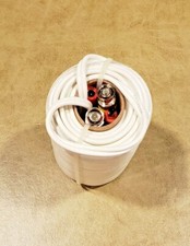 Q-See 60' ft BNC WHITE Video / Power Cable CCTV AnalogHD FREE SHIPPING
