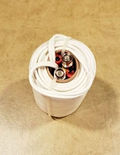 Q-See 60' ft BNC WHITE Video / Power Cable CCTV AnalogHD  FREE SHIPPING