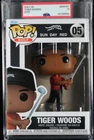 Tiger Woods "Sun Day Red" Golf 5 Funko Pop! PSA 10 GEM MINT