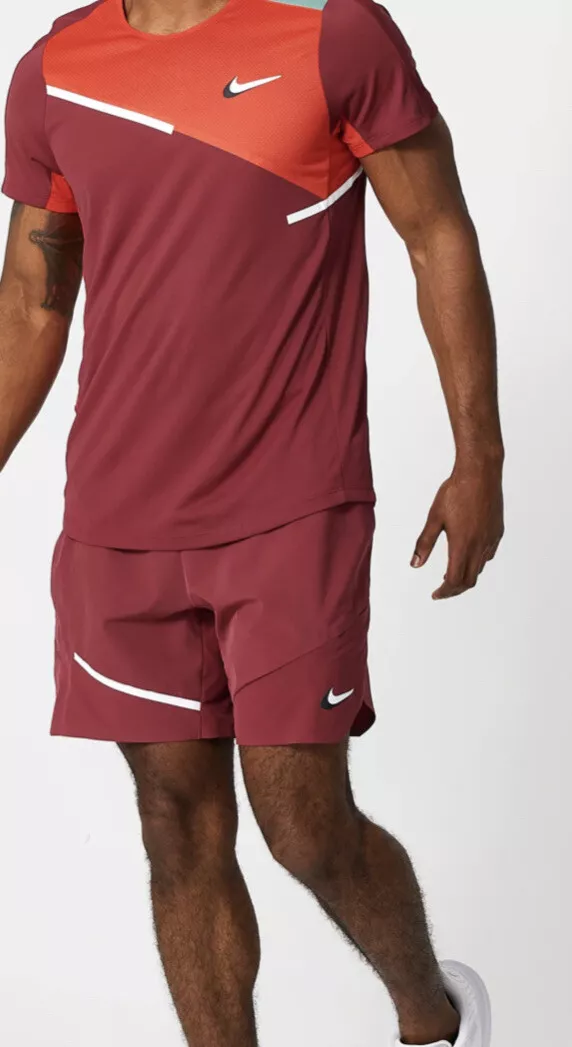 Men s Nike Court Dri Fit Slam Tennis Shirt Australian Open DD8307