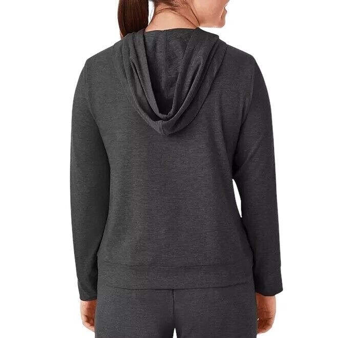 Members Mark Womens Size S Charcoal Grey Favorite Soft Pullover Hoodie NWT
