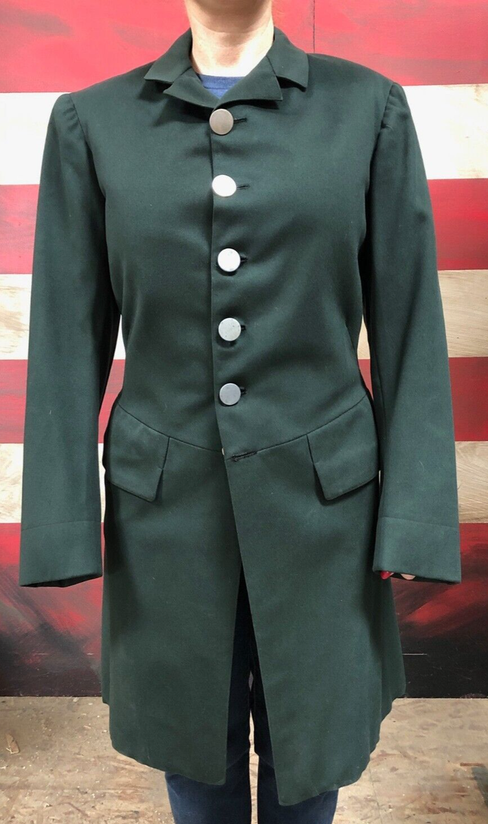 green gradient dress Bright Green Double Breasted Slim Wool Blend Long Coat main image 0