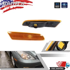 Front Side Marker Lights Amber Lens Housings For 02-03 Lexus ES300 & 04-06 ES330