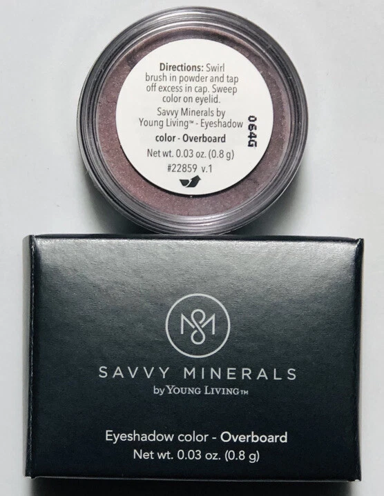 YOUNG LIVING SAVVY MINERALS OVERBOARD EYESHADOW BRAND NEW - Image 2 of 2
