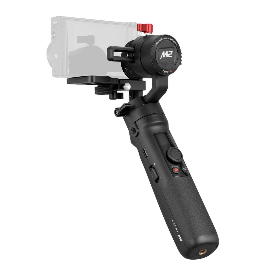 Cardán de mano de 3 ejes Zhiyun Crane M2 para teléfono inteligente Gopro con cámara sin espejo Foto 2 de 4