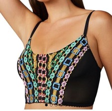 Savage X Fenty By Rihanna Chained In Lace Bustier Women's Size 14/16 NWT Bra