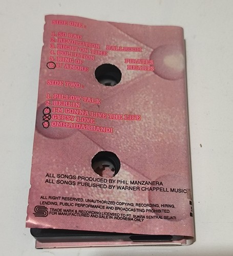 Nina Hagen - Revolution Ballroom 1993 - original indonesia tapes rare - Picture 6 of 6