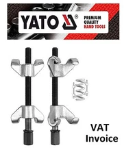 Yato Professional Heavy Duty Coil Spring Clamps Compressor 2pcs 90x200mm YT-0605