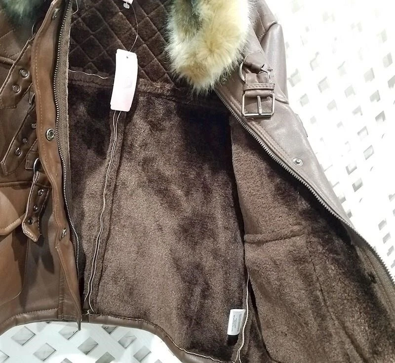 Chaqueta de alta costura Romeo & Juliet / cuello de piel talla L (nueva con etiquetas) Foto 2 de 4