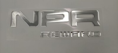 NPR Reward emblem resine 3M Tape | eBay