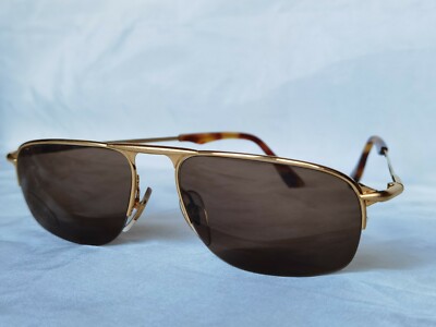 Vintage Lanvin Designer Aviator Sunglasses Rare NOS | eBay
