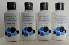 4 Bath & Body Works WILDBERRY CHAMOMILE Body Lotions - 8 fl oz Each