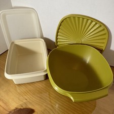 Tupperware Bowl Vtg + Freezer Safe 1/2 Gallon...