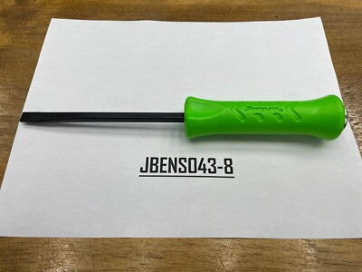 #ad Snap on Tools USA NEW GREEN 10quot; Length Straight Blade Striking Prybar MPBS10AG $59.95