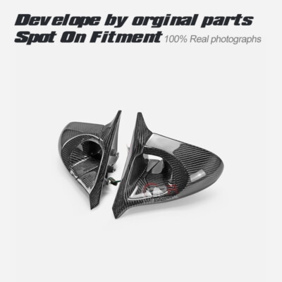 For Nissan 300ZX Z32 JDM Carbon Fiber Aero Mirror Side Mirror