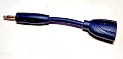 Dynex Headphone Jack Dual Splitter Audio Cable for MP3 IPOD CD/DVD-VTG New-4.75''