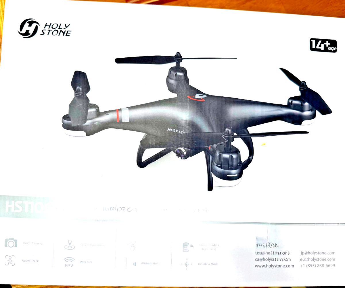 Camera Hs110g Drone Holy Stone HS110G FPV Drone With Full HD 1080p