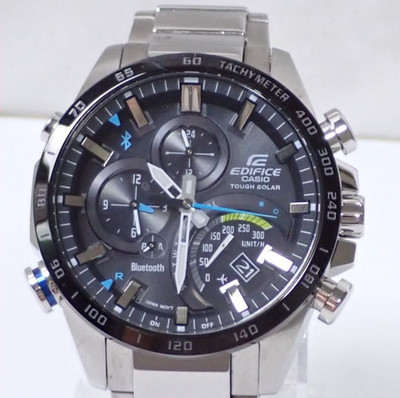 Casio Edifice EQB-501XDB-1AJF Bluetooth Mobile Link Solar Chronograph Herrenuhr