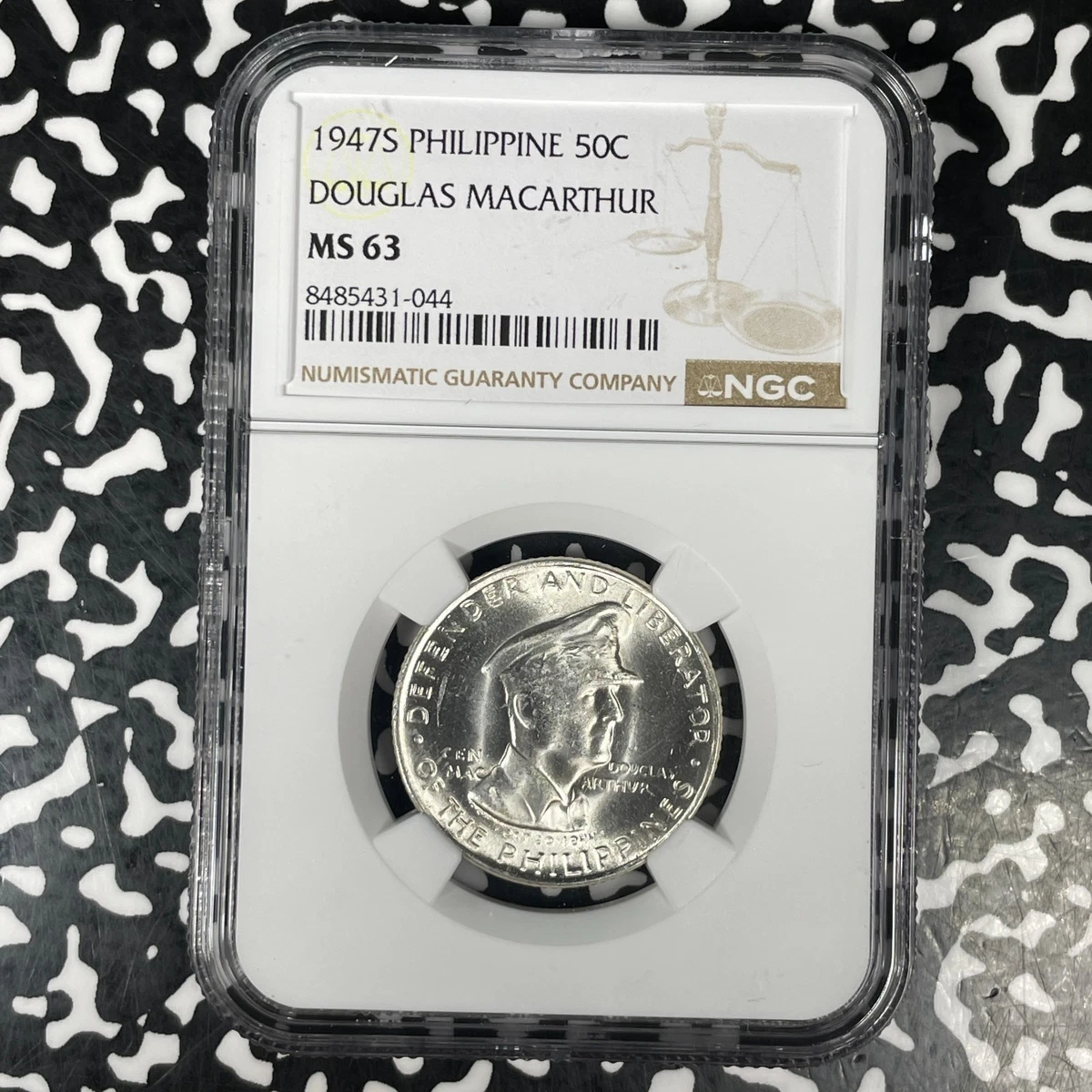 1945年、1944年 コインブレスレット Dマーク 10センタボ フィリピン