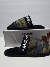 Pajar Canada Mens Stevie Slippers Olive Camo SIZE 11-11.5 BRAND NEW UNWORN