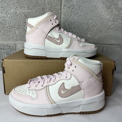 Nike Dunk High Up Sail White Pink Oxford WOMEN'S Sz 5 DH3718-102