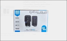 Excalibur AL1680 1-Way Remote Start, Security, and Keyless Entry Brand New