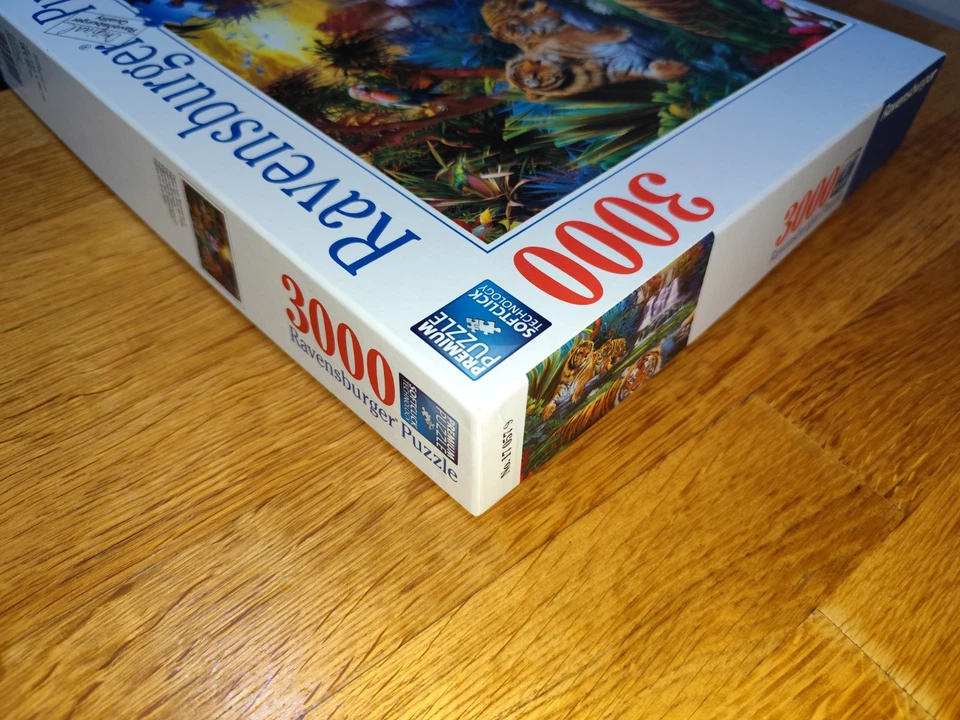 Ravensburger 3000 Puzzle Tigers at the Waterhole No. 17057 - Imagen 3 de 4