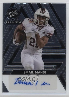 2024 Leaf Press Pass Premium /99 Ismail Mahdi #BA-IM1 Auto 3hd