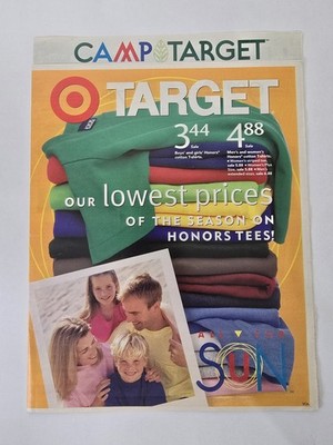 Camp Target Summer Catalog May 1998 Camping Tents Outdoor Gear 23 Page Ad
