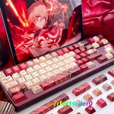 Honkai:Star Rail Mydei Keycap Side Engraved PBT Cherry MX 140 Keys For Keypads