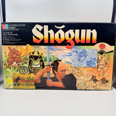 Milton Bradley Shogun Board Game Gamemaster Series 1986 Feudal Japan Strategy