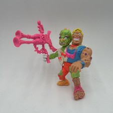 Vintage Playmates Toxic Crusaders Headbanger w/Weapon Bromo Blaster
