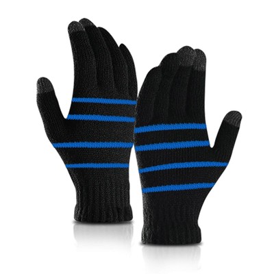 Unisex Gloves for Touchscreen Touch properties preserved-Akashi & Blue