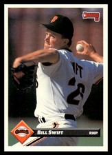 1993 Leaf Donruss Bill Swift #232 San Francisco Giants MLB Baseball