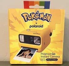 Polaroid Go Gen 3 Pok mon Pikachu Edition Instant Camera - Yellow