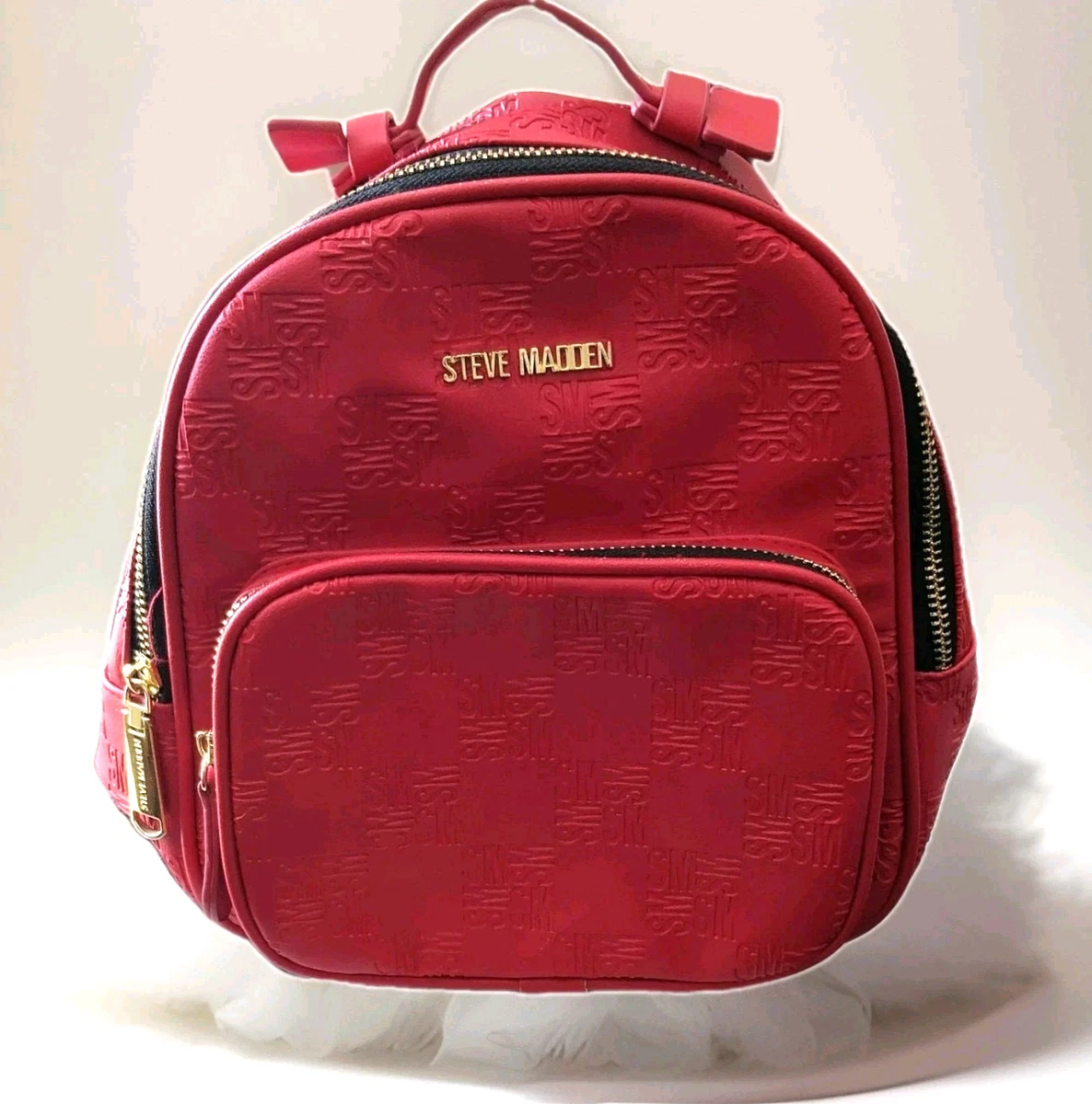 Steve Madden Backpack Red Bags & Handbags for Women for sale  display picture 3