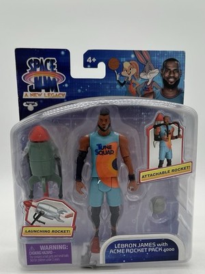 SPACE JAM: A New Legacy Lebron James with Acme Rocket Pack 4000 5'' Action Figure