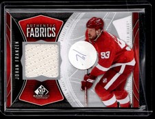 2009-10 SP Game Used Authentic Fabrics Johan Franzen Detroit Red Wings #AF-JF