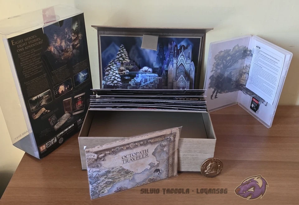 Octopath Traveler Compendium Edition (Nintendo Switch, 2018) - Completa, foto 2 di 2
