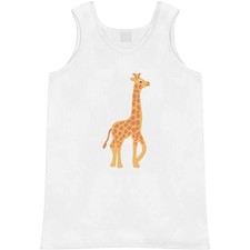 'Giraffe Looking Around ' Adult Vest / Tank Top AV050676 