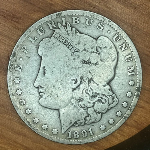 1891-O Morgan Dollar — photo from the most recent tracked eBay sale