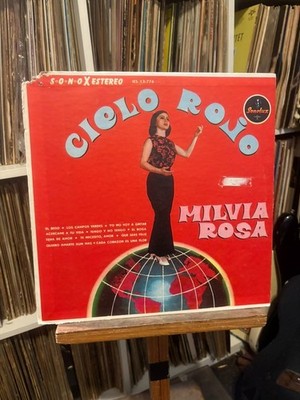 Milvia Rosa - Cielo Rojo 33 RPM Rare Colombian Latin Record Lounge Sonolux