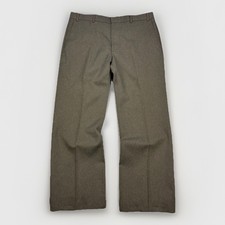 Vintage Levi  s Sta Prest Action Slacks Brown Talon Wide Leg 36x30