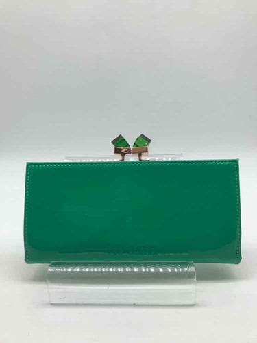 Ted Baker Green Clasp Wallet