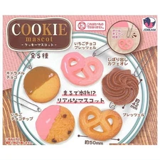 Cookie Mascot Complete Set of 5 J.DREAM Gashapon Capsule Toys