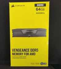 Corsair Vengeance DDR5 64GB (2x32GB) 6000MHz CL30 AMD EXPO CMK64GX5M2B6000Z30 PC